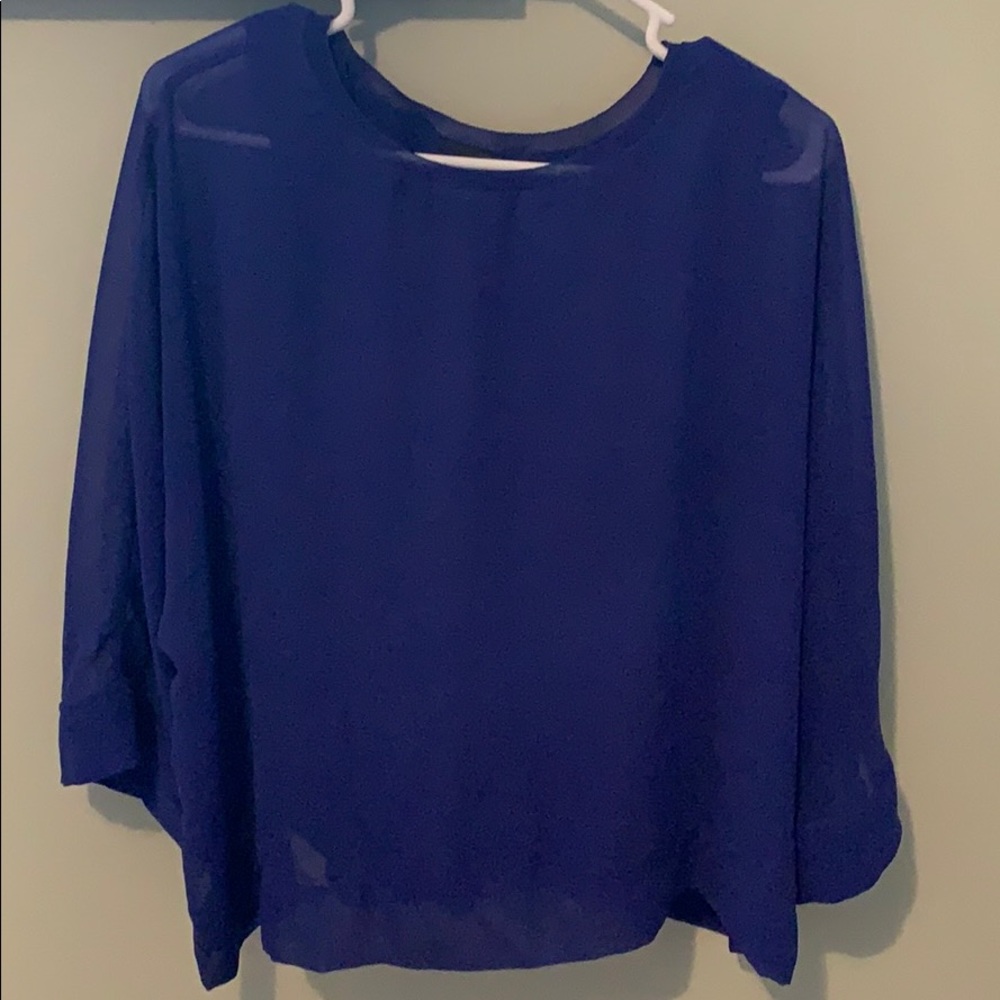 Blue blouse